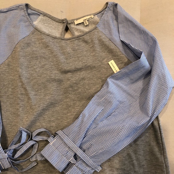 June and Hudson szS mixed media top - Picture 3 of 5